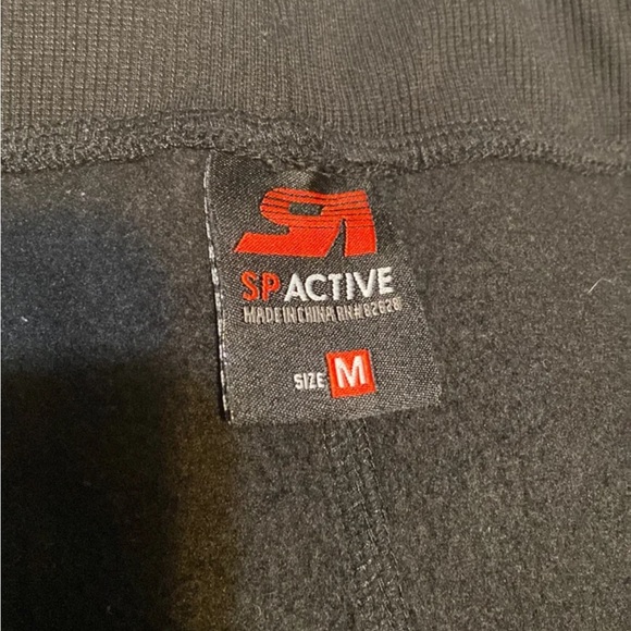 SP Active Men’s Medium Black Sweatpants - Picture 4 of 4